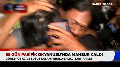 Pasifik Okyanusu'nda kaybolan balıkçı 3 ay sonra bulundu: "Kaplumbağa yedim"