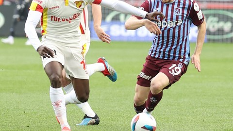 Trabzonspor ile Göztepe 36. randevuda