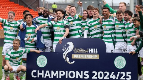 İskoçya'da şampiyon Celtic