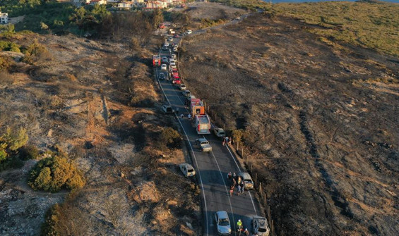 İzmir'deki yangında bilanço ağır oldu: 58 araç yandı, 2 milyon TL ...