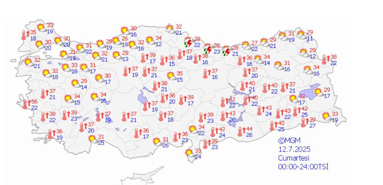 Hafta sonu hava durumu nasıl olacak? Meteoroloji bölge bölge açıkladı! - Resim : 1