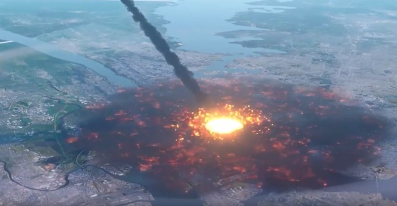 2024 YR4 asteroidi Dünya'ya çarparsa... Video kan dondurdu! - Resim : 1