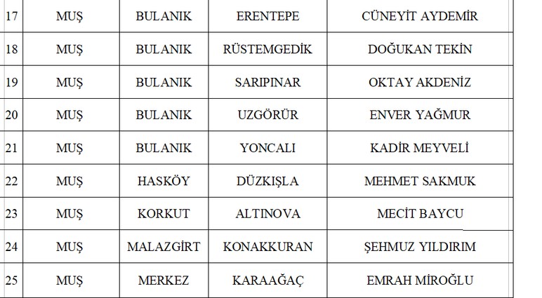 MHP, 55 belediye başkan adayını daha açıkladı - Resim : 3