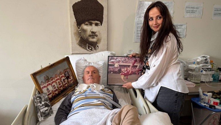 Türk futbolunun unutulmaz ismi İlyas Tüfekçi'nin ALS ile mücadelesi sürüyor - Resim : 1