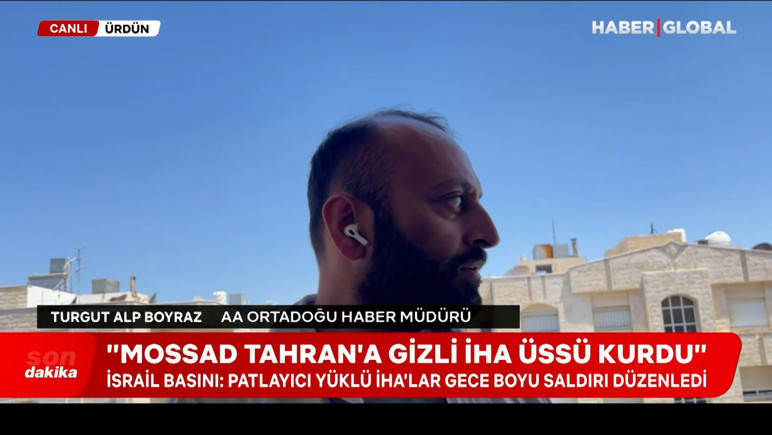 Haber Global canlı yayınında Ürdün'den siren sesleri yükseldi! - Resim : 1