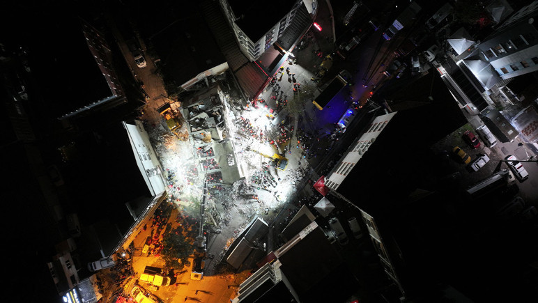 Gebze'de çöken bina ile ilgili soruşturma başlatıldı