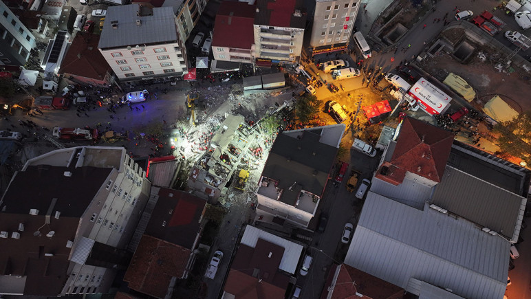 Gebze'de çöken bina ile ilgili soruşturma başlatıldı