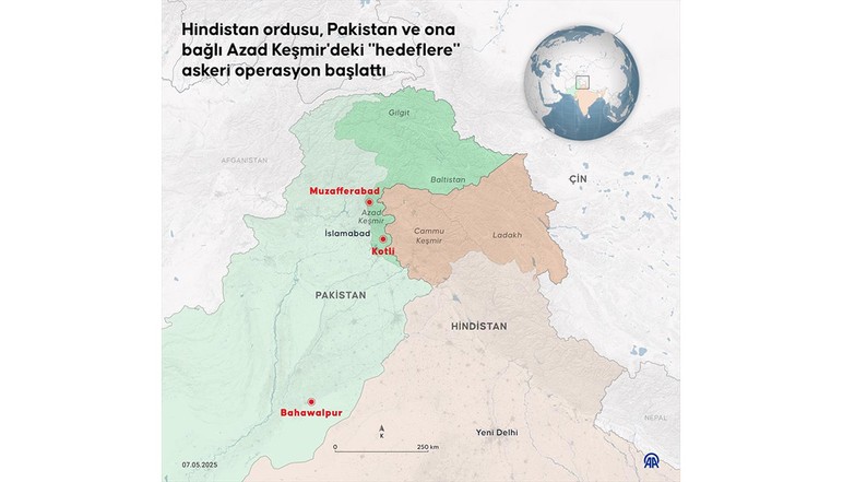 Keşmir nerede? Hindistan Pakistan arasında gerginlik yaratan bölge Keşmir neden önemli? - Resim : 1