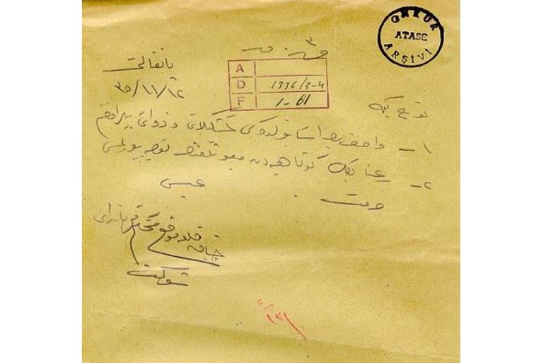 Gizli yazışmalar ortaya çıktı, Vatan fedaileri "NUH" ve "İSA" bey - Resim : 2