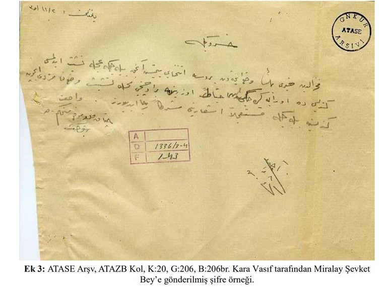 Gizli yazışmalar ortaya çıktı, Vatan fedaileri "NUH" ve "İSA" bey - Resim : 1