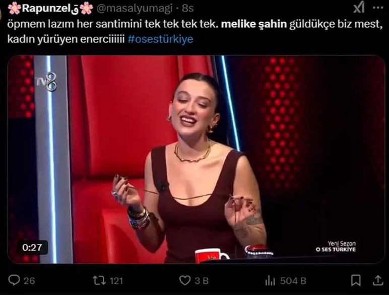 Melike Şahin'e O Ses Türkiye seyircisinden tam not! 'Hadise'den daha iyi' - Resim : 5