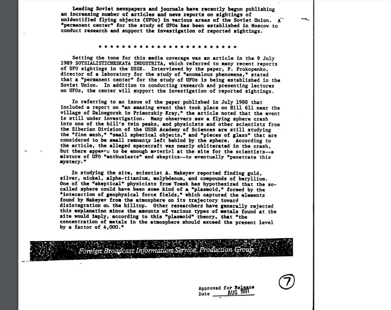 KGB arşivinden çıktı, UFO ile çatıştılar taşa döndüler! - Resim : 1