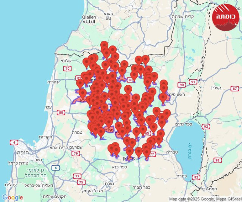 İsrail kırmızı alarm