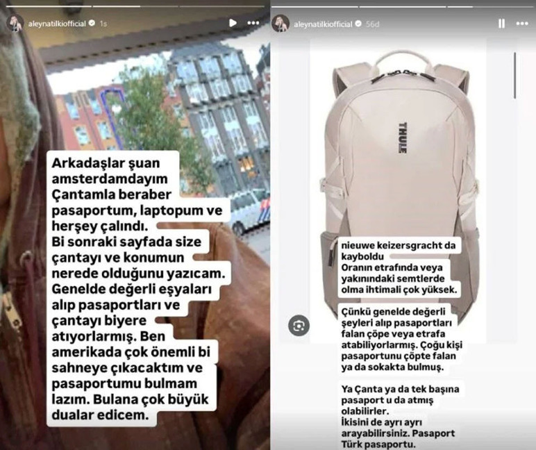 Aleyna Tilki Amsterdam'da hayatının şokunu yaşadı! - Resim : 1