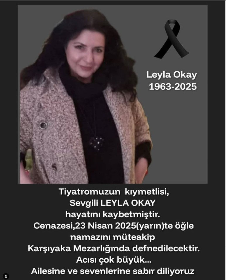 Leyla Okay hayatını kaybetti