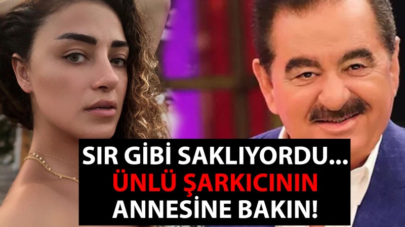 Sır gibi saklıyordu... Ünlü şarkıcının annesine bakın!