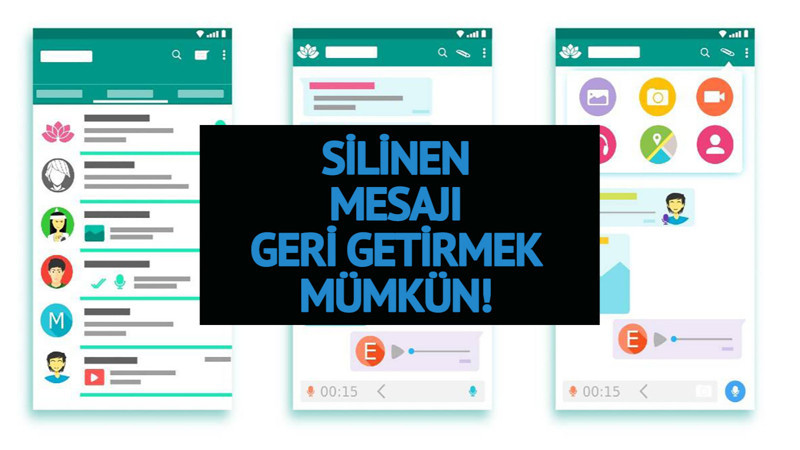 WhatsApp ve Instagram'da silinen mesajlar nasıl geri getirilir?