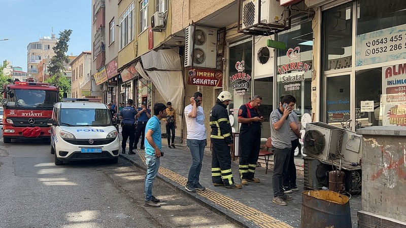 Klima tamiri sırasında patlama: 1 yaralı