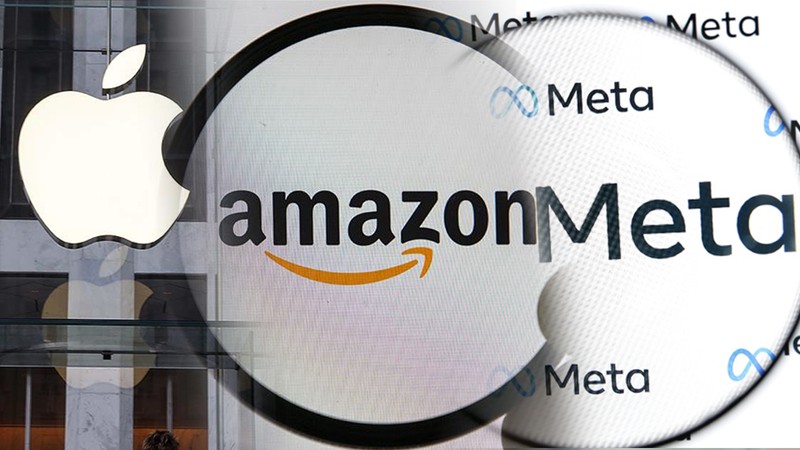 Apple, Amazon ve Meta'nın gelirlerinde artış 