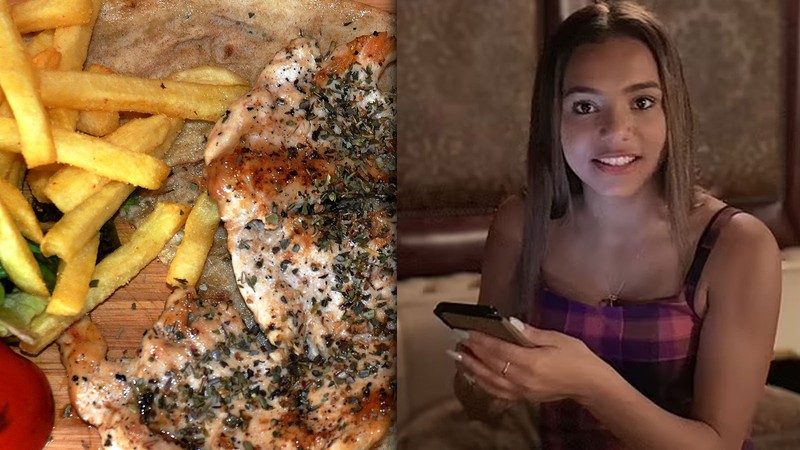 Tavuk-patates yedi saniyeler içinde hayatını kaybetti!