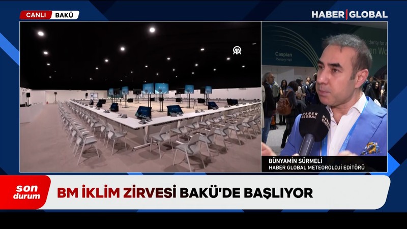BM İklim Zirvesi Bakü'de başladı! Bünyamin Sürmeli: "Artık harekete geçme ve sonuç zamanı"