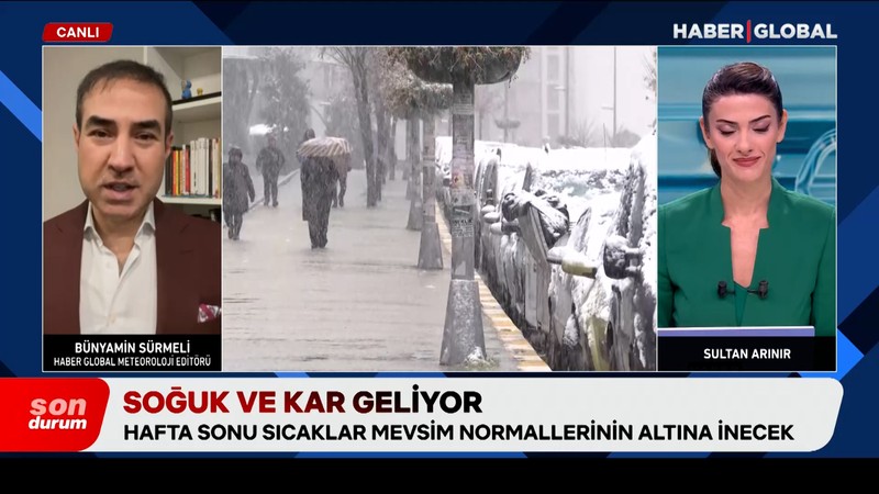 Soğuk ve kar geliyor! Bünyamin Sürmeli bölge bölge, il il uyardı: İstanbul'a kar yağacak mı?