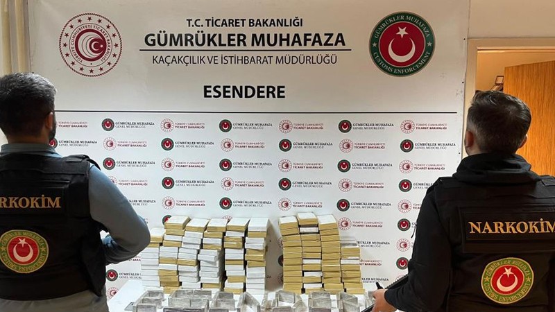 Ticaret Bakanlığı Gümrükler Muhafaza Ekipleri 227 Milyon TL'lik uyuşturucu yakaladı