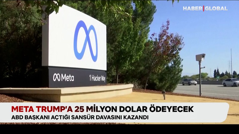 Meta Trump’a 25 milyon dolar ödeyecek