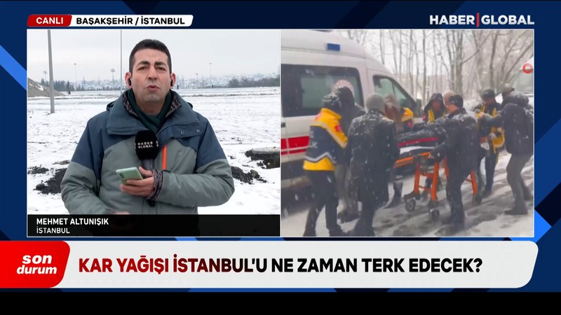 Kar yağışı İstanbul’u ne zaman terk edecek?