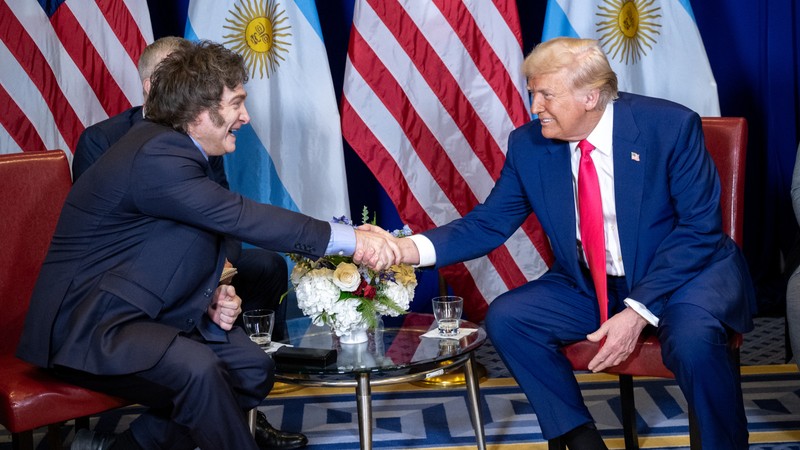 Trump, Duda ve Milei ile görüştü