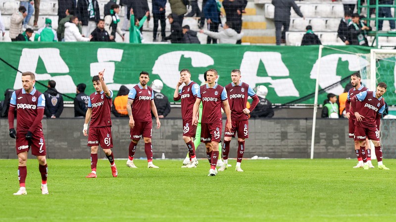 Trabzonspor'un deplasmanda yüzü gülmüyor
