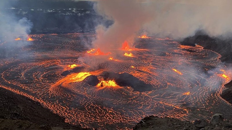 Hawaii adasında patlama!