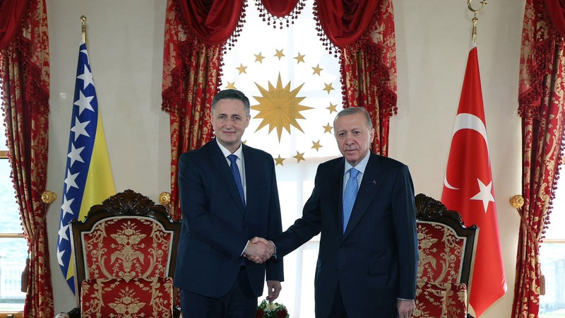 Cumhurbaşkanı Erdoğan, Bosna Hersek Devlet Başkanlığı Konseyi Üyesi Becirovic ile görüştü
