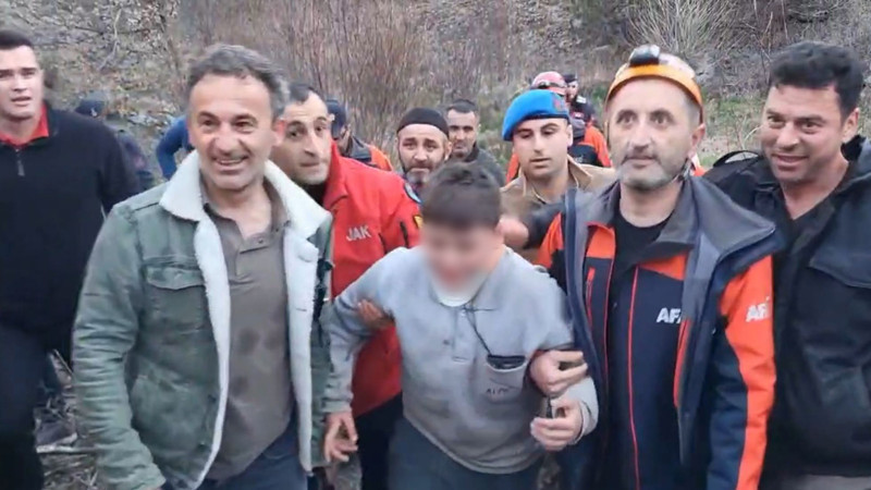 Çankırı'da kaybolan 9 yaşındaki Ayaz sağ bulundu