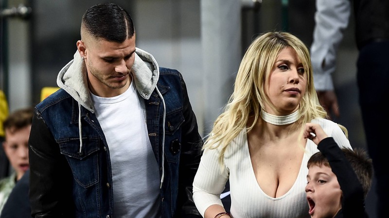 Icardi'nin kızlarıyla görüşmesine izin çıktı, Wanda Nara'ya 1 ay sosyal medya yasağı