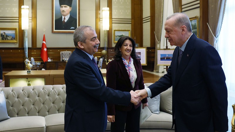 Cumhurbaşkanı Erdoğan-DEM Parti görüşmesinin ardından yazılı açıklama
