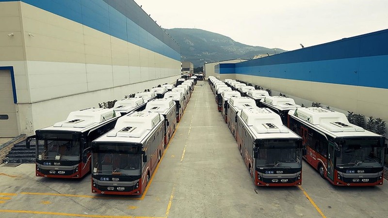 Türkiye'den 3 ayda 673 milyon dolarlık otobüs, minibüs ve midibüs ihracatı