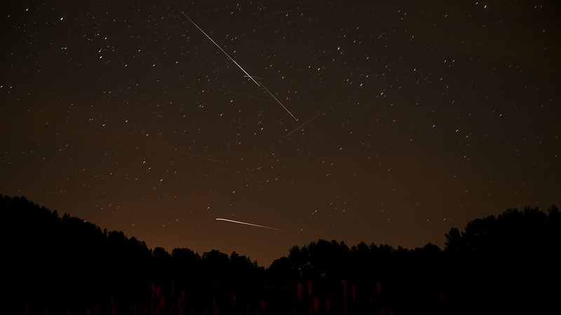 Ankara semalarında "Lyrid meteor yağmuru"