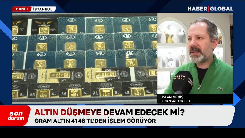 Altında son durum ne? Finans Analisti İslam Memiş anlattı