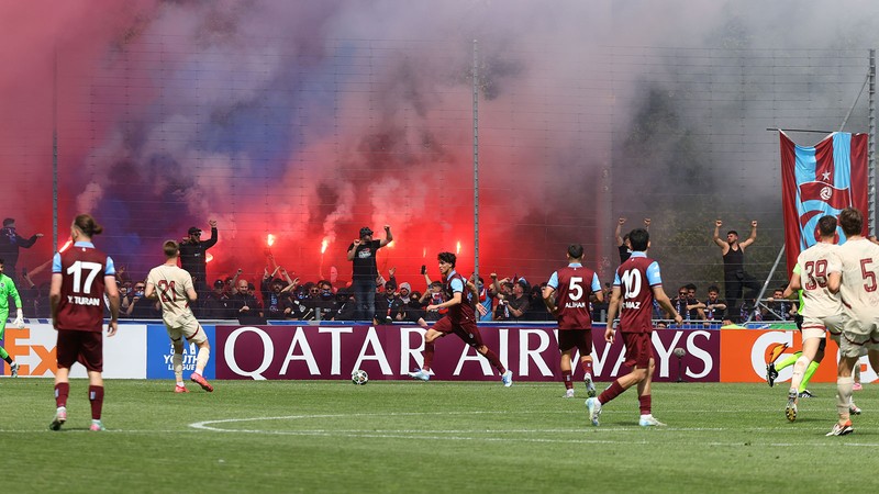 Trabzonspor, Salzburg'u 2-1 mağlup ederek finale yükseldi