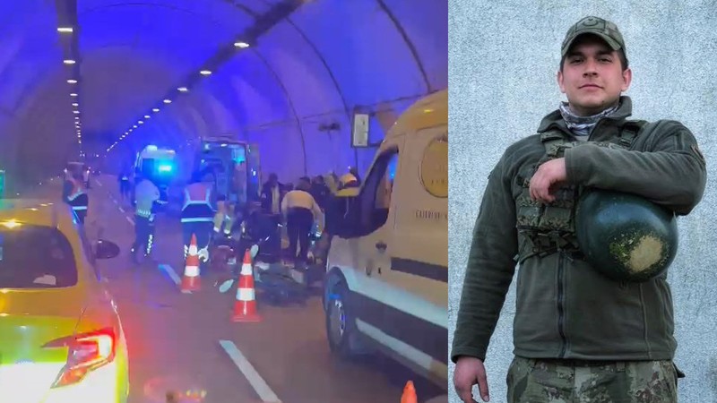 Bomonti-Dolmabahçe Tüneli'nde feci kaza: 21 yaşındaki astsubay öldü