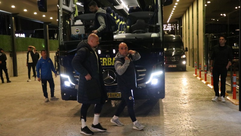 Fenerbahçe kafilesi Gaziantep'te