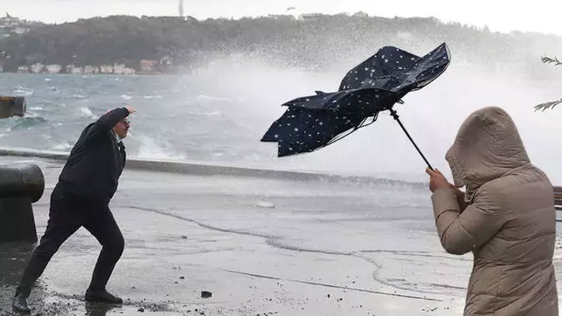 Birçok il için fırtına uyarısı