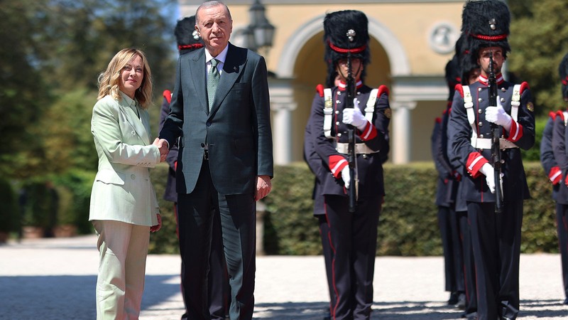 Cumhurbaşkanı Erdoğan İtalya'da