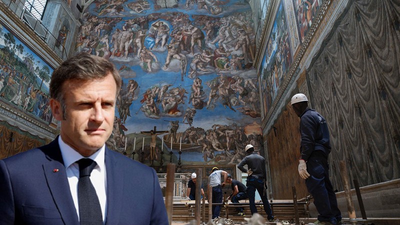 Macron'un papalık seçim sürecindeki adımları 'laiklik' tartışması başlattı