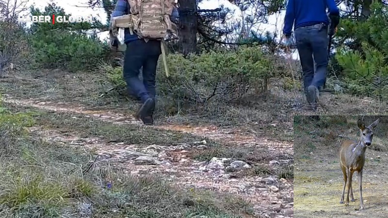 Karabük'te fotokapana yansıyan iki adam ekipleri harekete geçirdi!