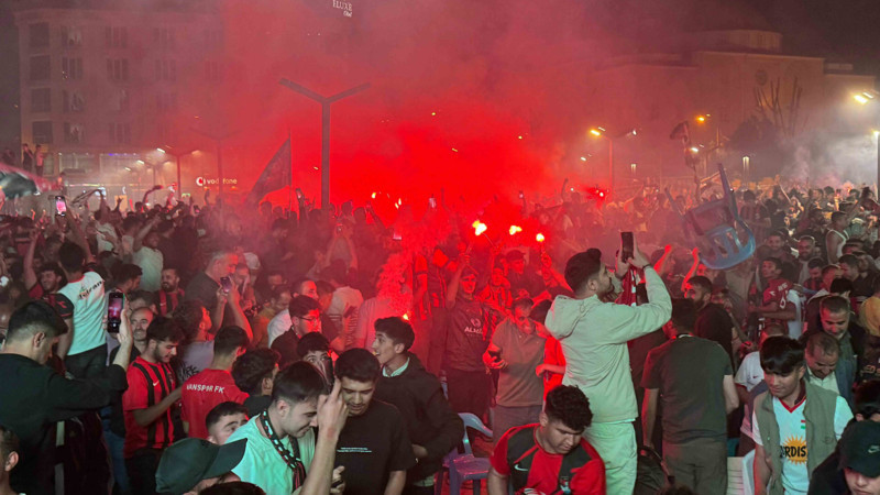 Van'da 1. Lig coşkusu