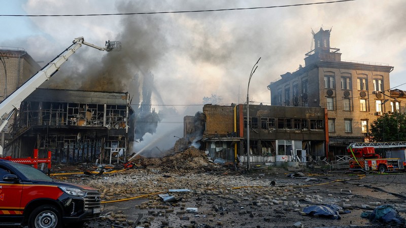 Rusya'dan Ukrayna'ya misilleme: Kiev'de ölü ve yaralılar var