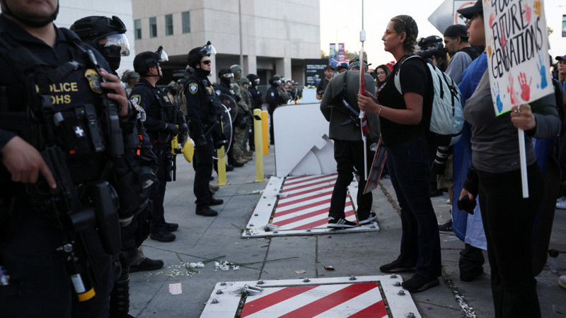 Los Angeles’taki protestolar Atlético Madrid – PSG maçını tehlikeye düşürdü