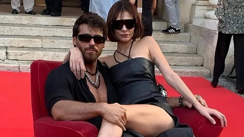 Can Yaman'ın kucak kucağa poz verdiği isim evli çıktı